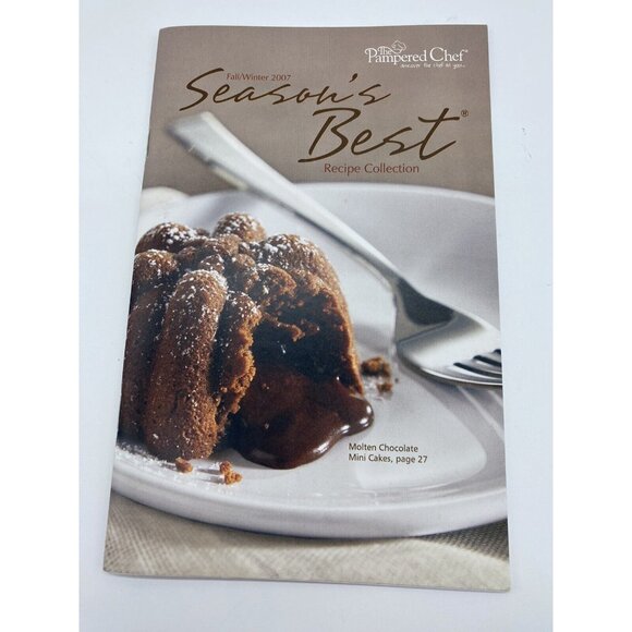 Lot of 4 The Pampered Chef Season's Best Recipes Collection Cookbooks - Picture 6 of 9